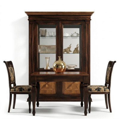 Solid wood sideboard living room sideboard Vaccari cav giovanni display cabinets