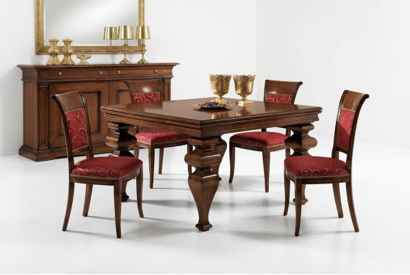 Dining table design furniture furnishings tables solid wood table new luxury Italian