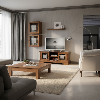 Wall unit set 3 pieces living room RTV display cabinet sideboard shelf luxury wall cabinets new