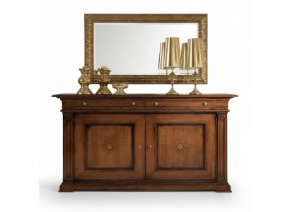 Cabinet Living Room Dresser Drawers Wood Sideboard Cupboard Cabinets Solid New