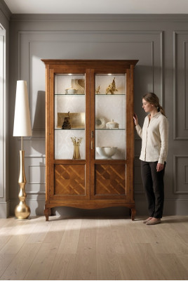 Living room sideboard glass cabinet display case dining room sideboard wooden cabinets furniture