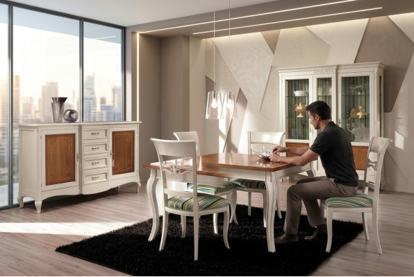 Dining table + 4x chairs chair dining room set dining set modern table tables suite