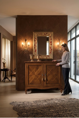 Dresser drawers sideboard cabinet cabinets solid wood dressers living room