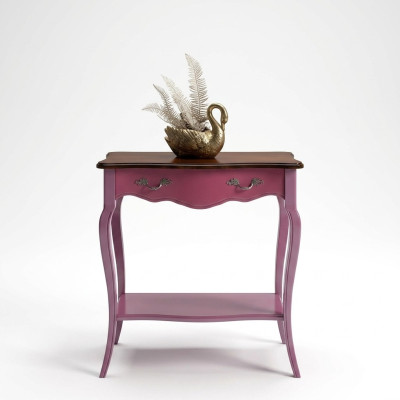 Pink Console Table Wooden Console Telephone Table Hall Table Wall Table New