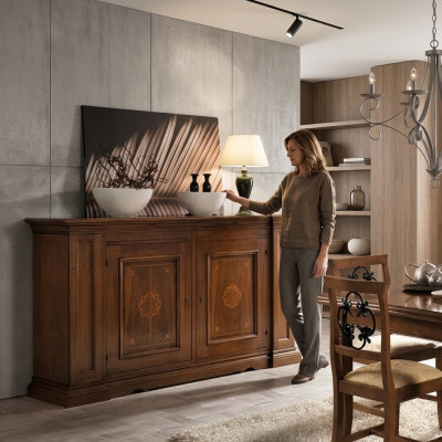 Dresser drawers wood dressers living room sideboard cabinet cupboards solid