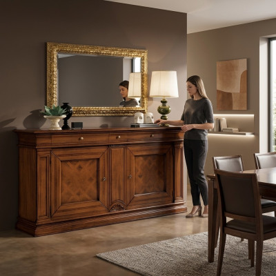 Luxury dressers, sideboard, wardrobe, coat rack, sideboard, furniture, antique style, wood, new