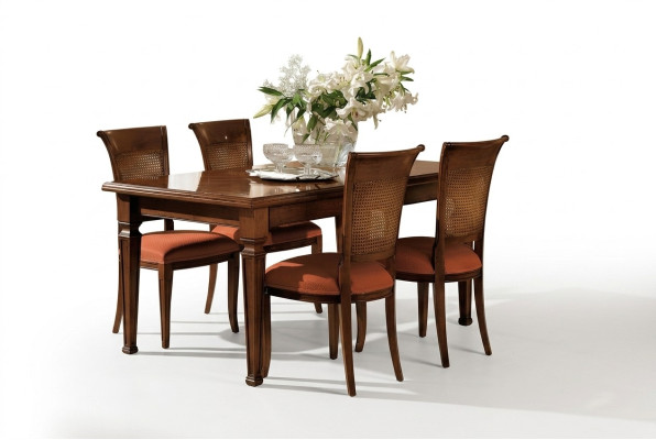 Luxury Italian dining table design furniture furnishing tables solid wood table new