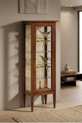 Living room display cabinet bookshelf sideboard classic furniture wooden shelves