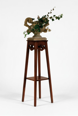 Flower stand, flower holder, vase stand, solid real wood plant pot holder