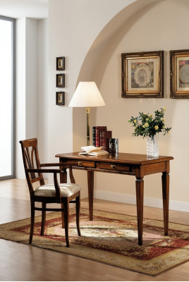 Table, Desk, Secretary, Tables, Italian Furniture, Chair Set, Office 2-piece Office