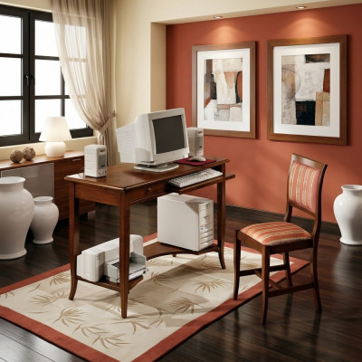 Desk furniture office secretary laptop table with drawers furniture office