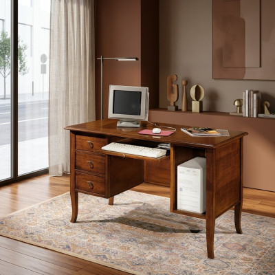 Italian furniture office desk furnishing furniture desk solid wood tables new