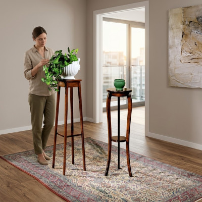Flower stand flower stands vase stands solid real wood shelf wooden furniture