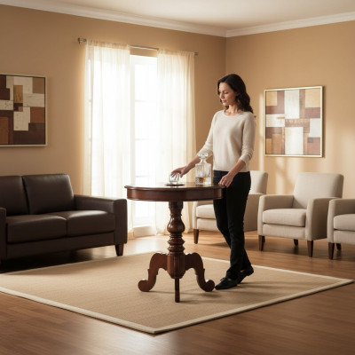 Round coffee table end table side table designer table living room table new