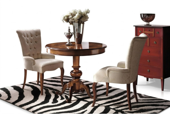 Round dining table wooden table modern furniture living room tables dining tables