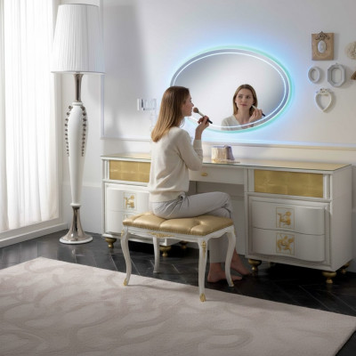 Dressing table luxury design tables cosmetic styling mirror console bedroom