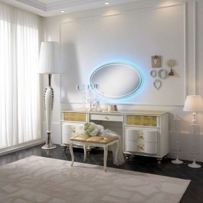Dressing table luxury design tables cosmetic styling mirror console bedroom