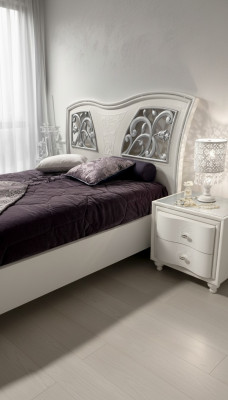 Bed frame wood double bedroom white modern double bed furniture bed beds new