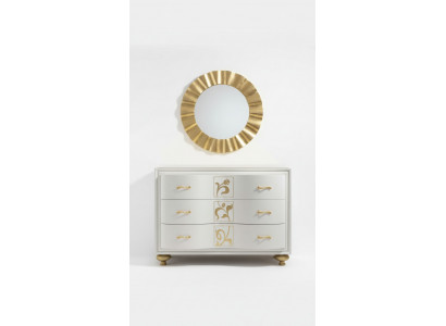 Chest Cabinet Luxury Dressers Cabinet Shelf Console Furniture Wooden Cabinet Italy New