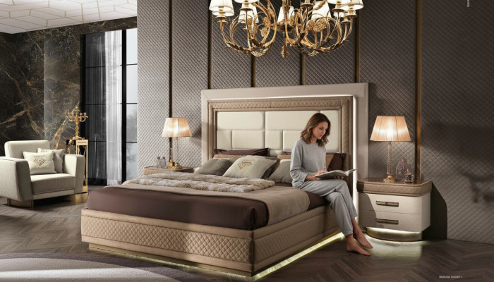 Bed, bed frame, wood, double bedroom, modern double bed, furniture, luxury beds