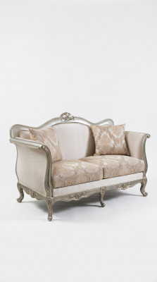 Design Sofa 2 Seat Couches Luxury Couch 2-seater New Textile Furniture Loveseat