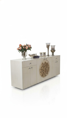 Luxury sideboard XXL sideboard dresser sideboard cabinet white