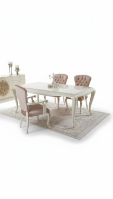 Luxury dining table design table dining room tables wooden tables Italian furniture 228cm