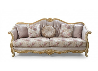 Sofa 3-seater classical couches luxury furniture sofas fabric couch three-seater