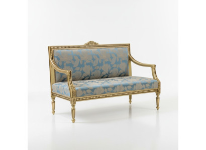 Two-seater classic sofa couch upholstered furniture Italian furniture sofas couches