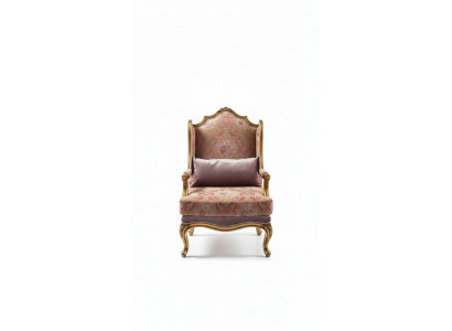 Luxury furniture design armchair single-seater textile living room classic