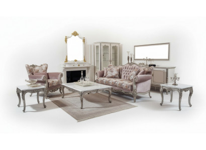 Luxury Suite Set 3-piece Sofa Set 3+1 Seater Coffee Table Sofa Armchair