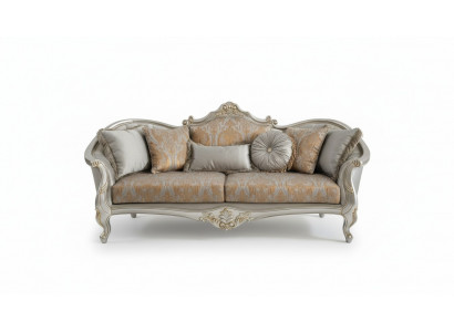 Couch Cushion Sofa Sofas 3-Seater Three-Seater Living Room Gray Velvet