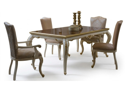 Dining room table chair set group ensemble table tables ensemble luxury 5-piece.