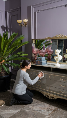 Sideboard with mirror living room design new furniture console sideboard wood