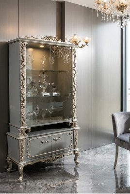 Display cabinet glass wood cabinet living room furniture sideboard cabinets
