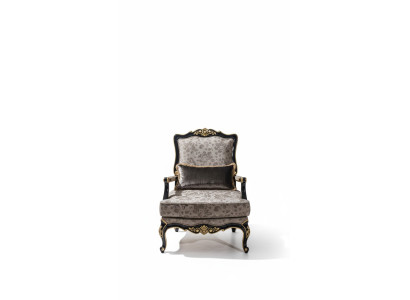 Armchair Upholstery Designer Textile Single-Seater Upholstery Single-Seater Furniture Baroque