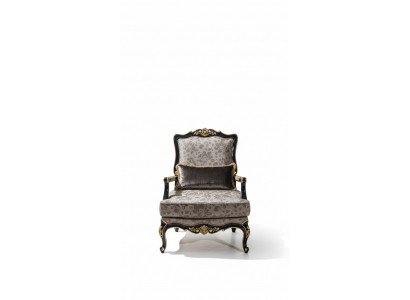 Armchair Upholstery Designer Textile Single-Seater Upholstery Single-Seater Furniture Baroque