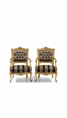 Armchair furniture chairs Art Deco design textile living room armchair design new