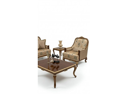 Furniture Chairs Design Armchair Textile Living Room Luxury Design Baroque Rococo