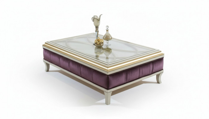 Wood coffee table side table design table luxury glass table