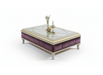 Wood coffee table side table design table luxury glass table