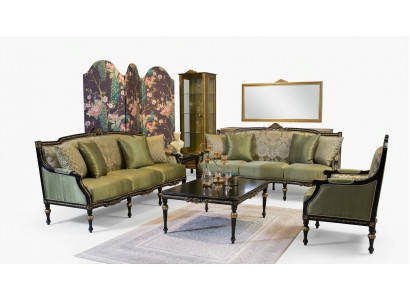 3+3+1 Seater Sofa Set Coffee Table Sofa Armchair Sofas Furniture Set 4pcs