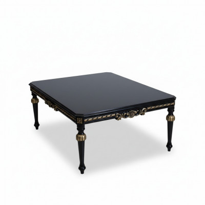 Black coffee table coffee tables living room wood table side table new