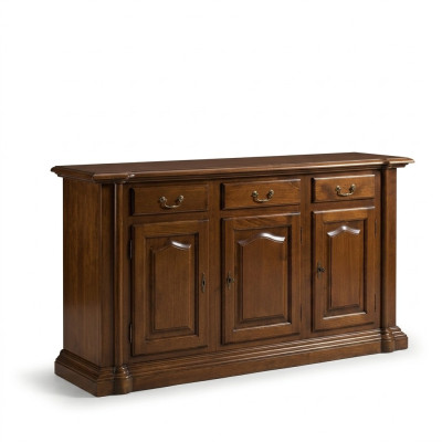 Chest Sideboard Brown Solid Wood Cabinet Furniture Dressers Sideboards