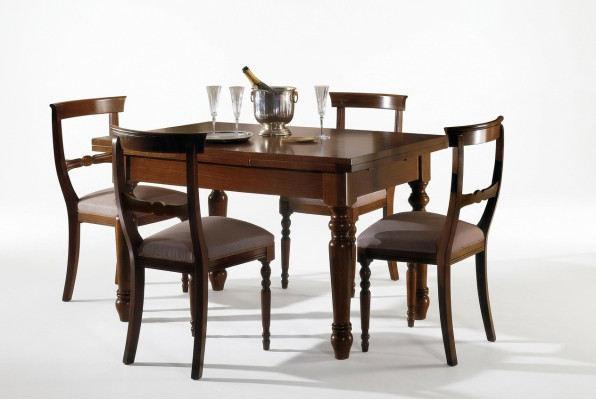 Dining table, table, furniture, furnishing, tables, Italian furniture, solid wood, dining room
