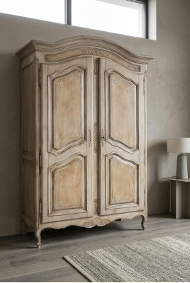 Solid wood bedroom wardrobe living room Vaccari cav giovanni wardrobes