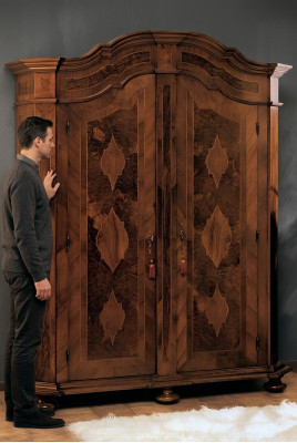 Wardrobe Bedroom Closet Living Room Solid Wood Vaccari Cav Giovanni