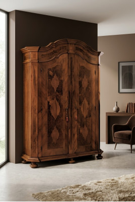 Wardrobe Bedroom Closet Living Room Solid Wood Vaccari Cav Giovanni
