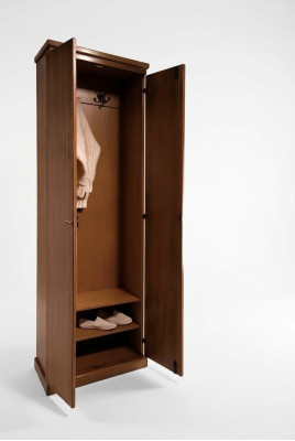 Wardrobe Closet Cabinet Natural Wood Solid Wood Cabinets Hallway Solid Wood