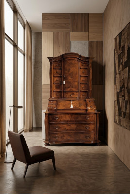 Sideboard Secretary Desk Buffet Cupboard Kitchen Cabinet Wardrobe Solid Wood